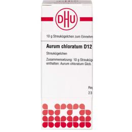 AURUM CHLORATUM D 12 Globuli 10 g