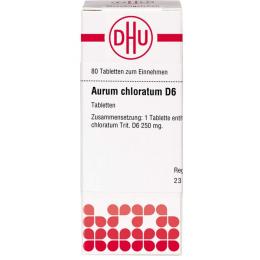 AURUM CHLORATUM D 6 Tabletten 80 St.