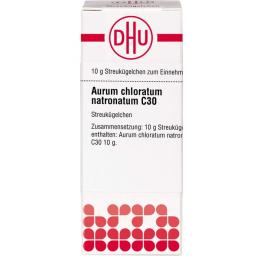 AURUM CHLORATUM NATRONATUM C 30 Globuli 10 g