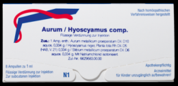 AURUM/HYOSCYAMUS comp.Ampullen 8X1 ml