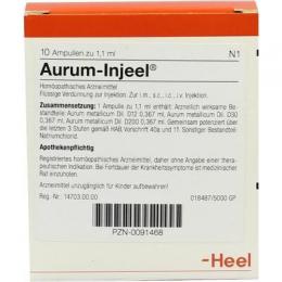 AURUM INJEEL Ampullen 10 St