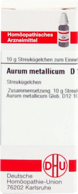 AURUM METALLICUM D 12 Globuli 10 g