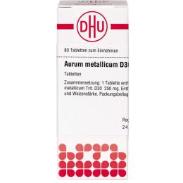 AURUM METALLICUM D 30 Tabletten 80 St.