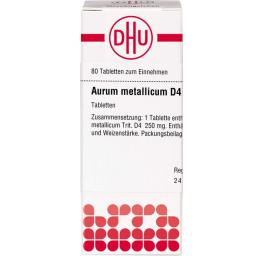 AURUM METALLICUM D 4 Tabletten 80 St.