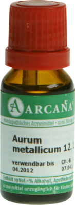 AURUM METALLICUM LM 12 Dilution 10 ml