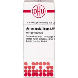 AURUM METALLICUM LM VI Dilution 10 ml