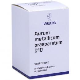 Ein aktuelles Angebot für AURUM METALLICUM PRAEPARATUM D 10 Trituration 50 g Trituration Homöopathische Einzelmittel - jetzt kaufen, Marke Weleda AG.