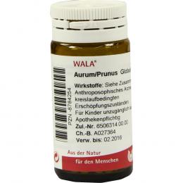 Ein aktuelles Angebot für AURUM/PRUNUS Globuli 20 g Globuli Homöopathische Komplexmittel - jetzt kaufen, Marke WALA Heilmittel GmbH.