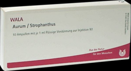 AURUM/STROPHANTHUS Ampullen 10X1 ml