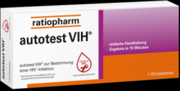 AUTOTEST VIH HIV-Selbsttest ratiopharm 1 St