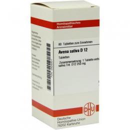 AVENA SATIVA D 12 Tabletten 80 St