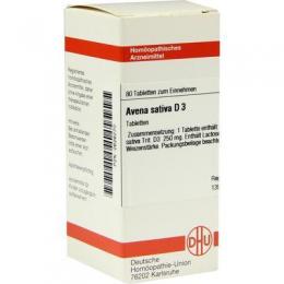 AVENA SATIVA D 3 Tabletten 80 St