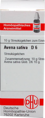 AVENA SATIVA D 6 Globuli 10 g