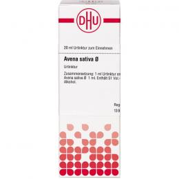 AVENA SATIVA Urtinktur 20 ml