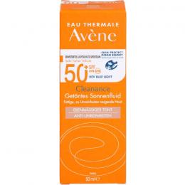 AVENE Cleanance Sonnenfluid SPF 50+ getönt 50 ml