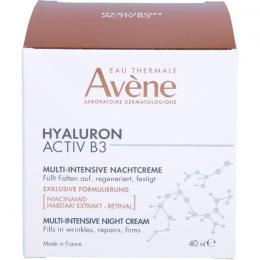 AVENE Hyaluron Activ B3 Multi-Intensive Nachtcreme 40 ml