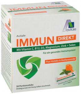 Avitale IMMUN DIREKT Sticks für ein gesundes Immunsystem 50 X 2.2 g Granulat