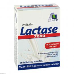 Avitale Lactase 7000 FCC 80 St Tabletten