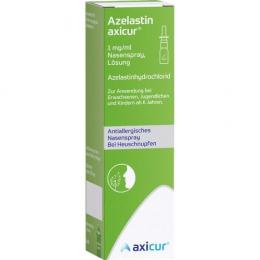 AZELASTIN axicur 1 mg/ml Nasenspray Lösung 5 ml