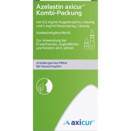 AZELASTIN axicur Kombi-Pack.0,5mg/ml AT+1mg/ml NS 1 P