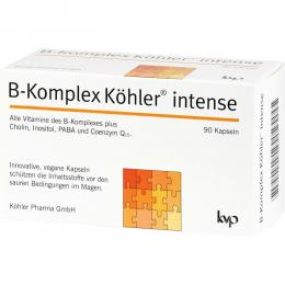 Ein aktuelles Angebot für B-Komplex Köhler intense 90 St Kapseln Vitaminpräparate - jetzt kaufen, Marke Köhler Pharma GmbH.