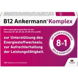 B12 ANKERMANN Komplex überzogene Tabletten 100 St.