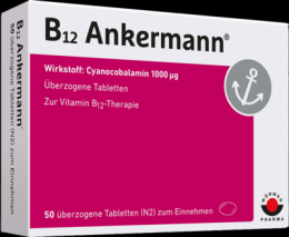 B12 ANKERMANN überzogene Tabletten 50 St