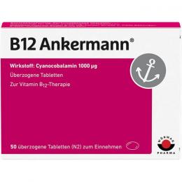 B12 ANKERMANN überzogene Tabletten 50 St.