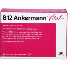 B12 ANKERMANN Vital Tabletten 100 St. (16,7 g)