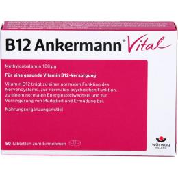 B12 ANKERMANN Vital Tabletten 50 St. (8,4 g)