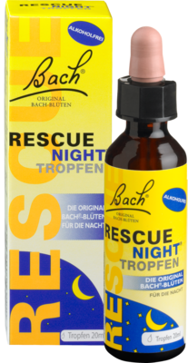BACH ORIGINAL Rescue night Tropfen alkoholfrei 20 ml