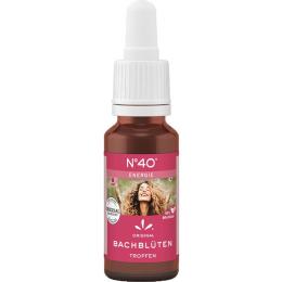 BACHBLÜTEN Nr.40 ENERGIE Tropfen 20 ml