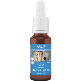 BACHBLÜTEN Nr.42 VERTRAUEN Tropfen 20 ml (20 ml)