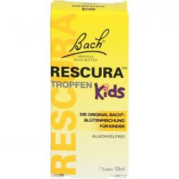 BACHBLÜTEN Original Rescura Kids Tro.alkoholfrei 10 ml