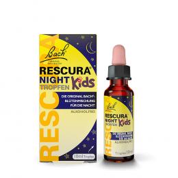 BACHBLÜTEN Original Rescura Night Kids Tro.alk.fr. 10 ml Tropfen