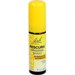 BACHBLÜTEN Original Rescura Spray m.Alkohol 20 ml