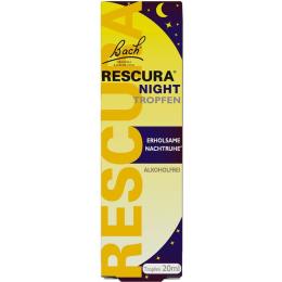 BACHBLÜTEN Rescura Night Tropfen alkoholfrei 20 ml