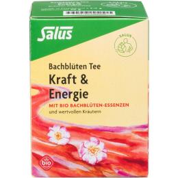 BACHBLÜTEN TEE Kraft & Energie Bio Salus Fbtl. 15 St. (30 g)