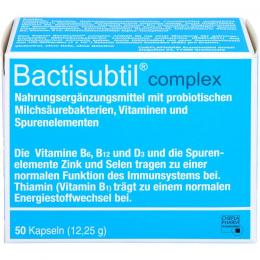 BACTISUBTIL Complex Kapseln 50 St.