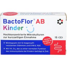 BACTOFLOR AB Kinder Hartkapseln 15 St. (3 g)