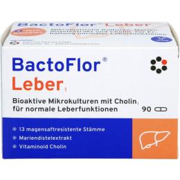 BACTOFLOR Leber Hartkapseln 90 St. (32,4 g)