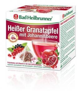 BAD HEILBRUNNER heier Granatapfel m.Johannisb.Btl 15X2.5 g