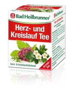 BAD HEILBRUNNER Herz- und Kreislauftee N Fbtl. 8X1.5 g