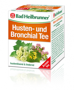 BAD HEILBRUNNER Husten- und Bronchial Tee N Fbtl. 8X2.0 g