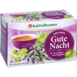 BAD HEILBRUNNER Kräutertee Gute Nacht Filterbeutel 20 St.