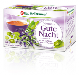 BAD HEILBRUNNER Krutertee Gute Nacht Filterbeutel 40 g