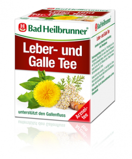 BAD HEILBRUNNER Leber- und Galletee Filterbeutel 8X1.75 g