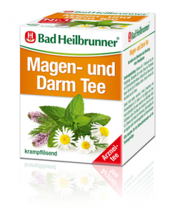BAD HEILBRUNNER Magen- und Darm Tee N Filterbeutel 8X1.75 g