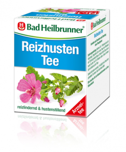 BAD HEILBRUNNER Reizhusten Tee Filterbeutel 8X1.8 g