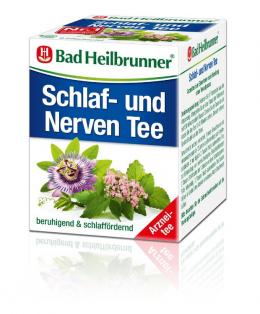 BAD HEILBRUNNER Schlaf- und Nerven Tee Filterbeut. 8 X 1.75 g Filterbeutel